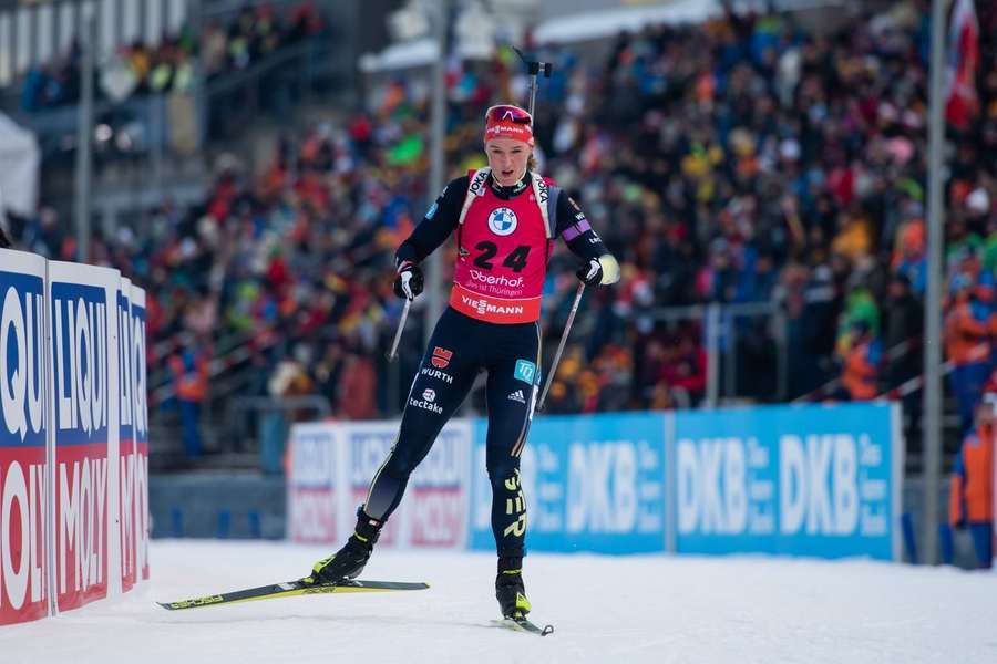 Denise Herrmann-Wick holt Goldmedaille bei der Heim-WM in Oberhof