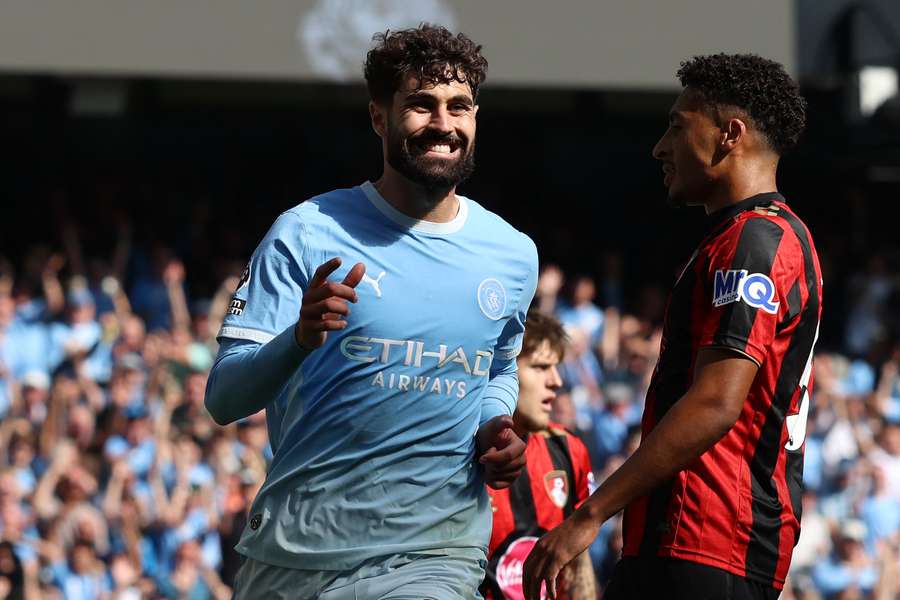 Gvardiol anotou gol da vitória do City Gvardiol anotou gol da vitória do City
