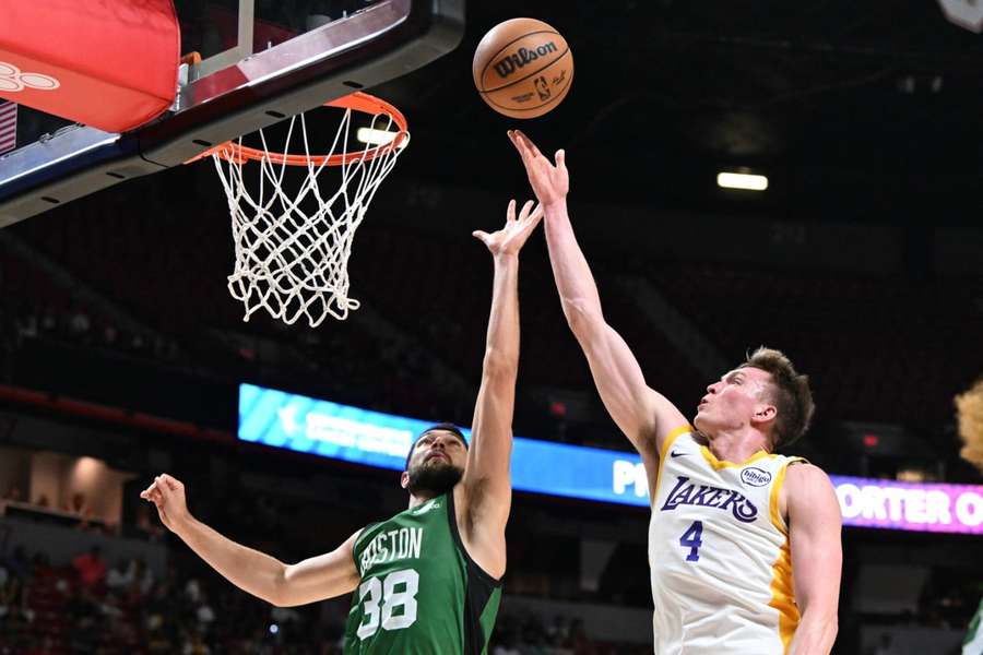 Killian Tillie, con los Celtics en la liga de verano