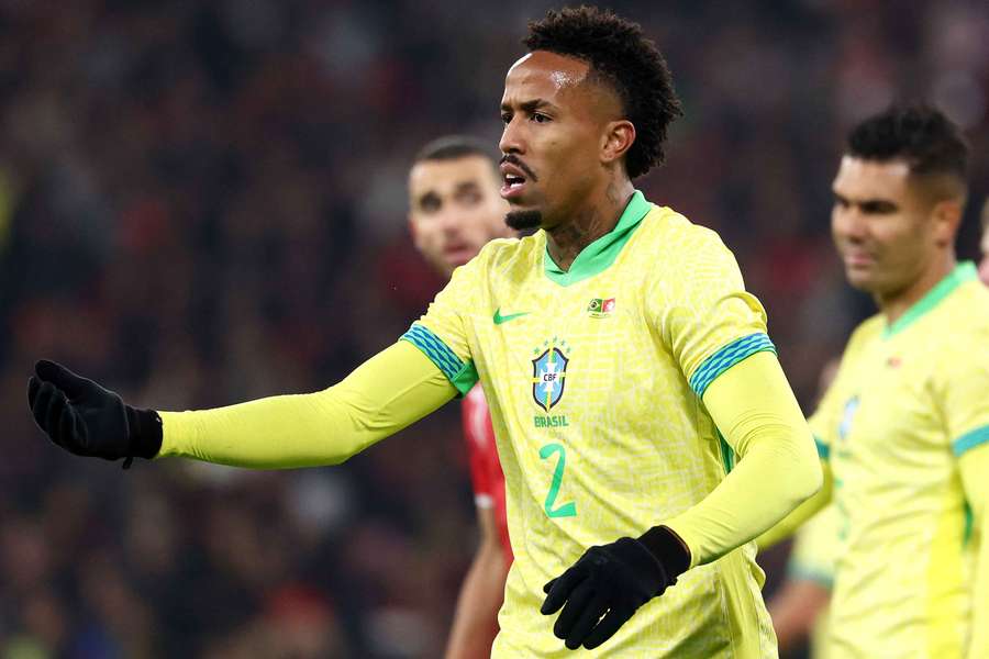 Éder Militao à Lille mardi soir.