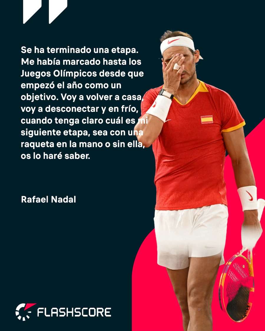 Nadal, sobre su futuro