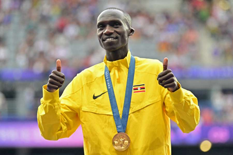 Ugandês ganhou a medalha de ouro nos 10.000 metros