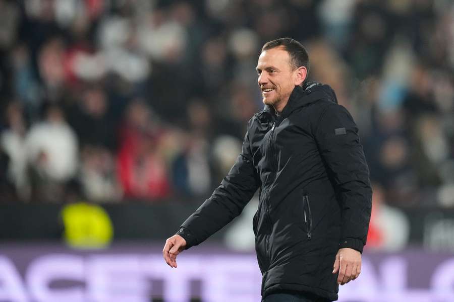 Alberto González, tras eliminar al Madrid Alberto González, tras eliminar al Madrid