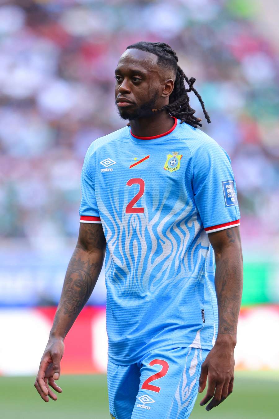 Equipación de la R.D. del Congo para el Mundial
