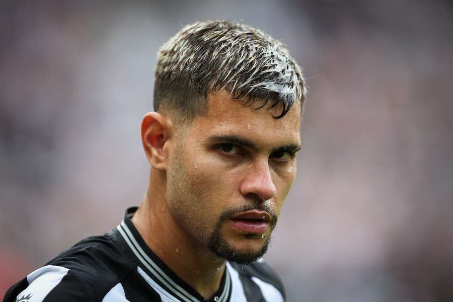 Bruno Guimarães é peça importante no meio-campo do Newcastle