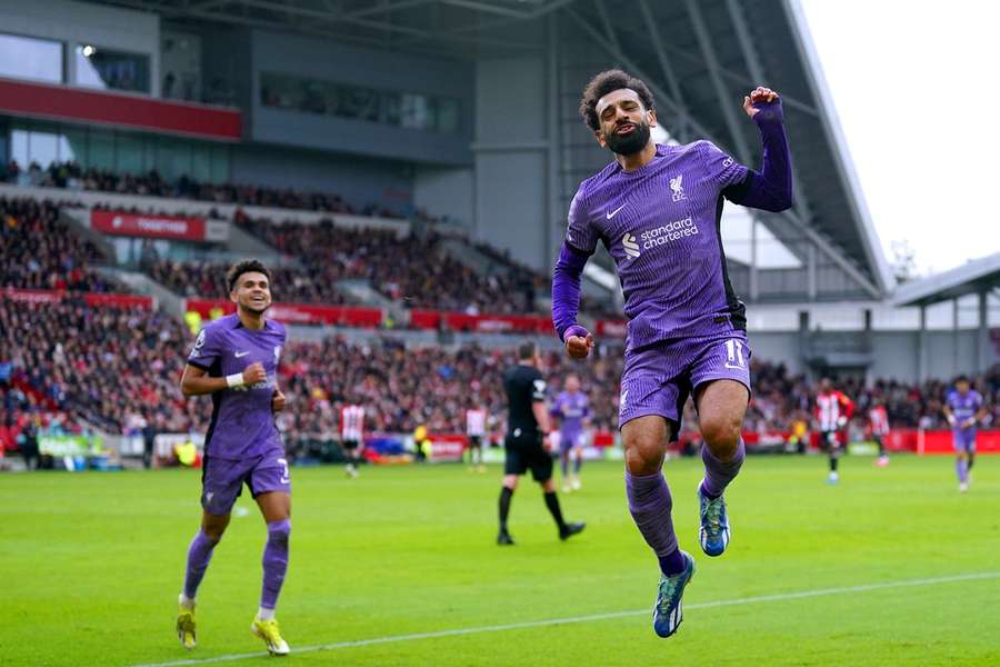 Salah war der Star bei seiner Rückkehr im Liverpool-Trikot