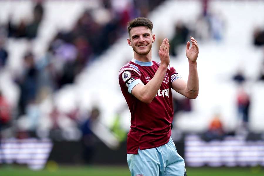 Så skete det. Declan Rice er fortid i West Ham.