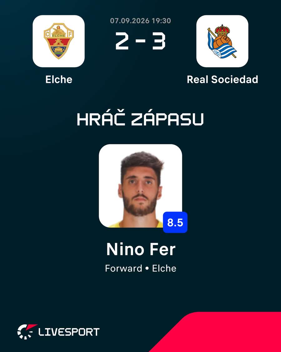 Nino Fer dal gól na 2:2. Nino Fer dal gól na 2:2.