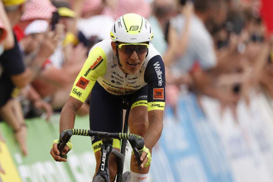 Taco van der Hoorn kwam ten val in de Ronde van Vlaanderen