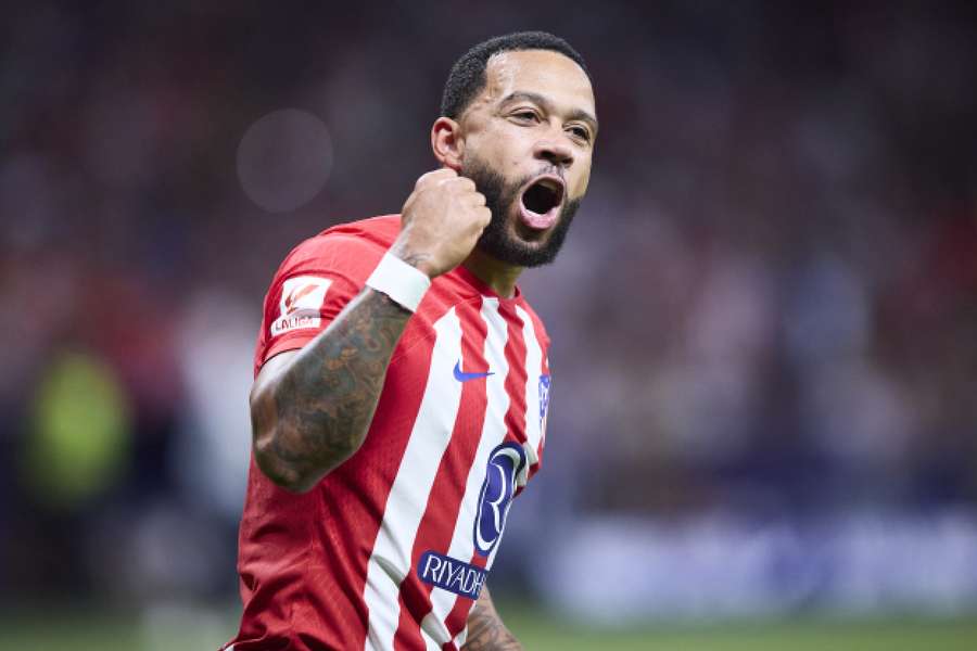 Memphis Depay scored Atletico's crucial second goal