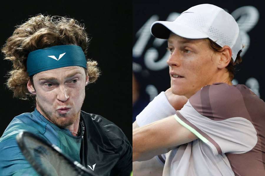 Andrey Rublev și Jannik Sinner se vor întâlni în sferturile de finală de la Australian Open