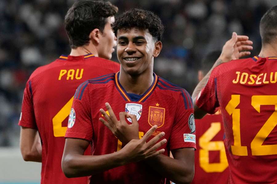 16-letni Lamine Yamal otworzył wynik meczu Hiszpanii z Cyprem