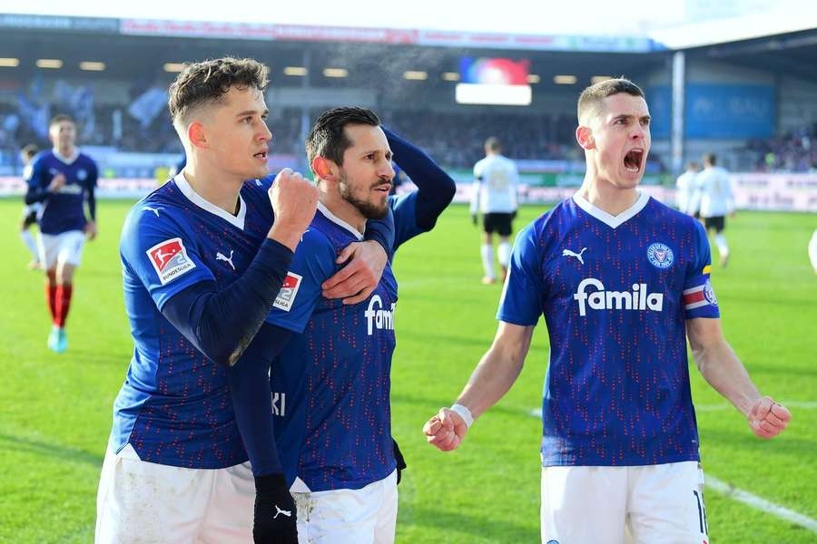 Holstein Kiel ist auf Kurs Aufstieg.