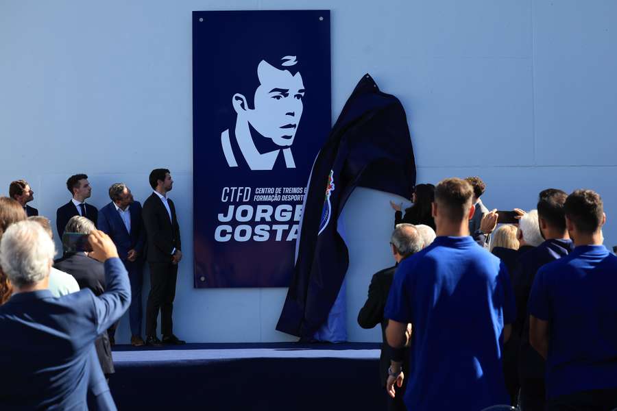 Jorge Costa deu nome ao Centro de Treinos do Olival