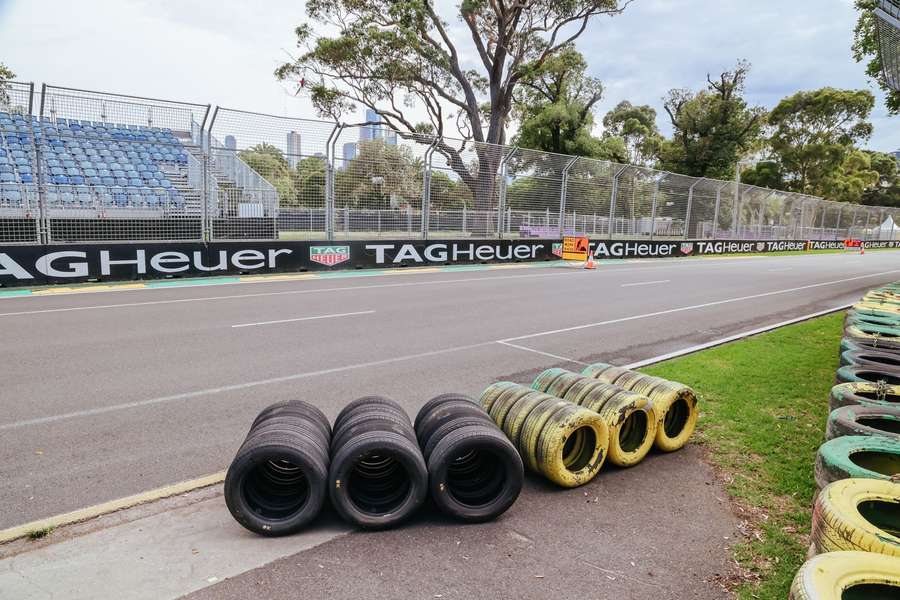 The track at the Australian GP