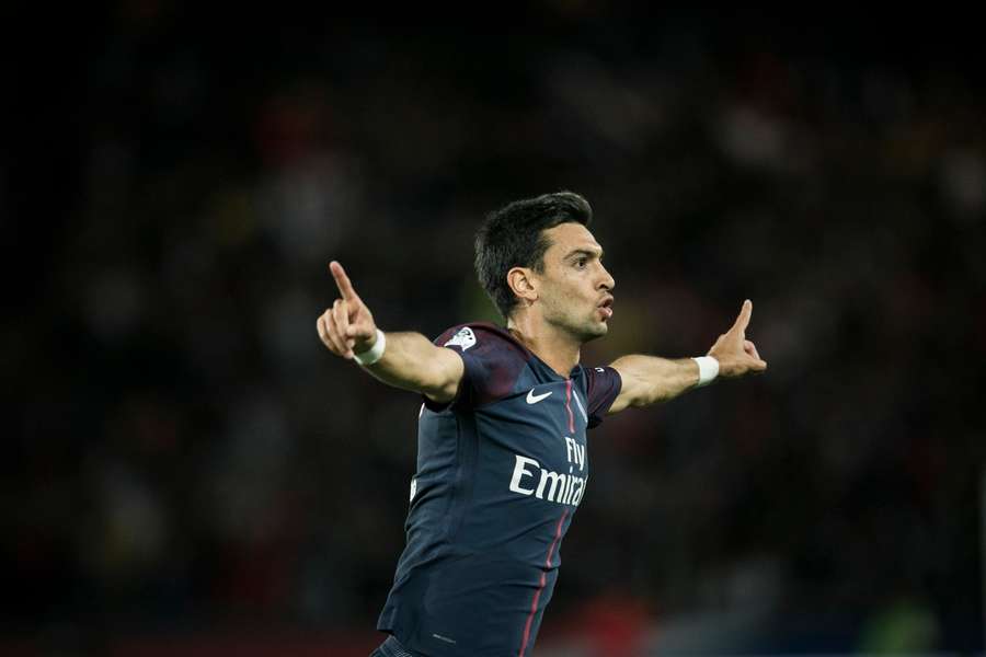 Javier Pastore v drese PSG.