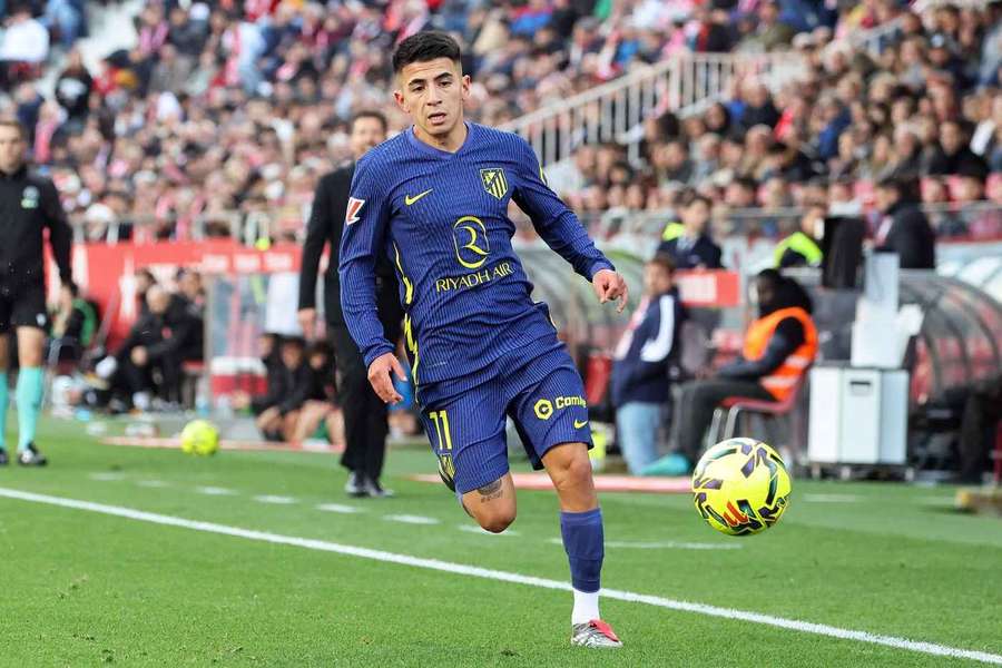 Thiago Almada, jugador del Atlético de Madrid