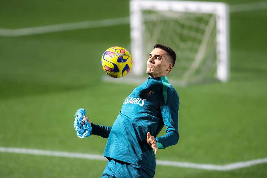 Joao Palhinha beim Training.