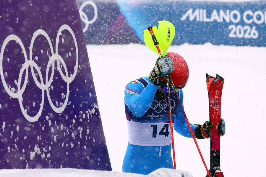 La frustrazione di Alex Vinatzer