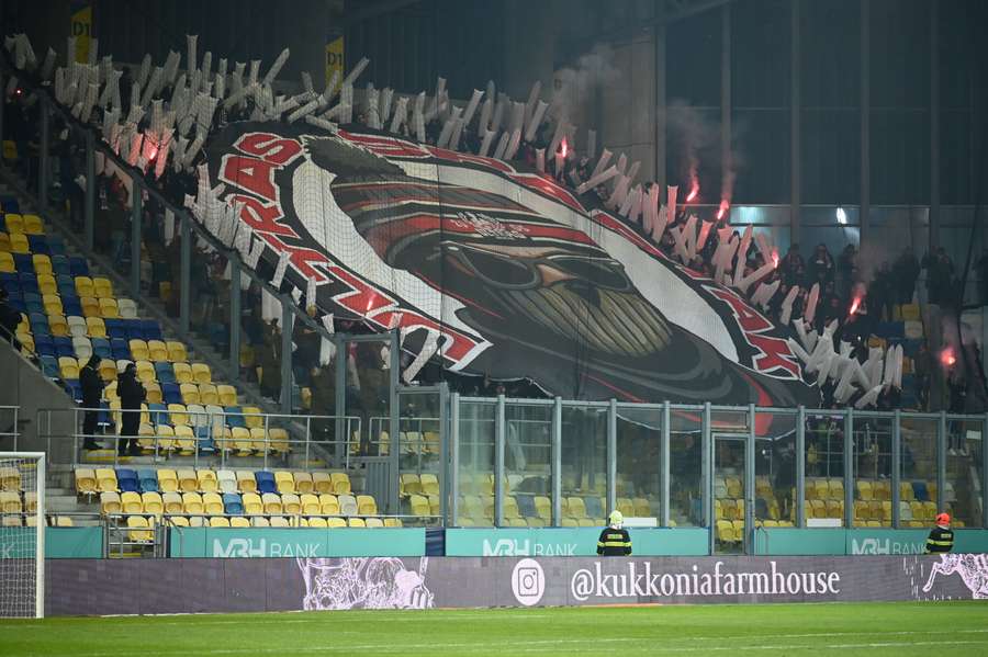 Choreo fanúšikov Spartaka. Choreo fanúšikov Spartaka.