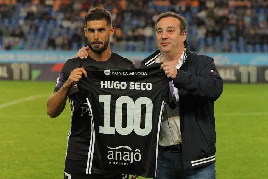 Hugo Seco atingiu recentemente os 100 jogos ao serviço da Académica