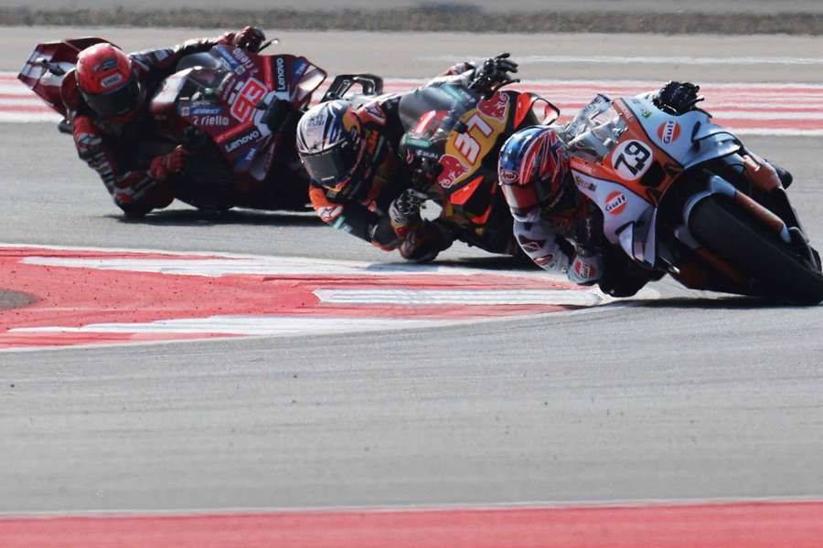 Des pilotes MotoGP en Indonésie. Des pilotes MotoGP en Indonésie.