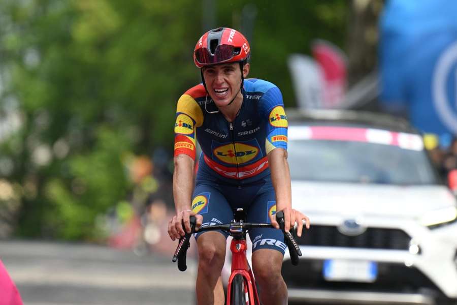 Juanpe López, en el Giro 2024