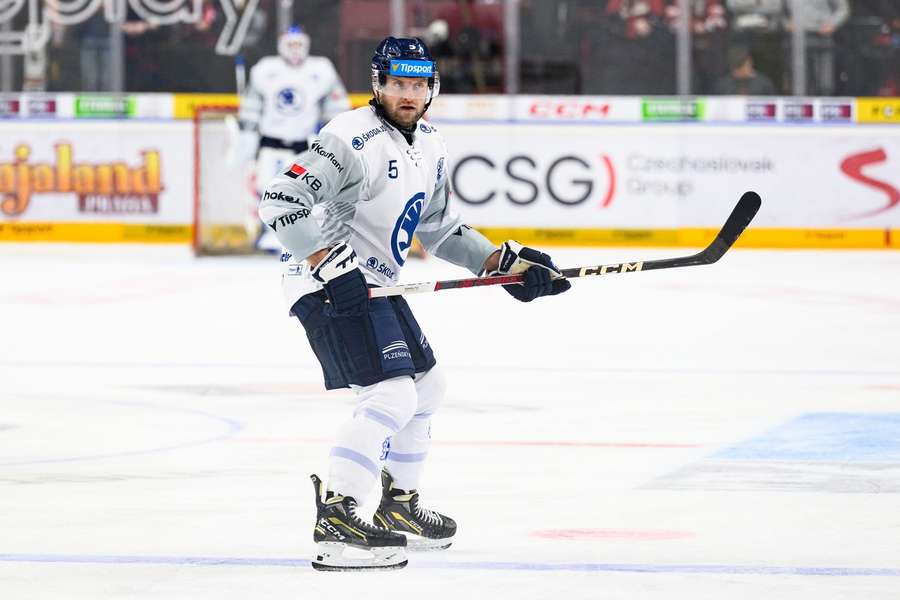 Plzeňský kapitán Jakub Jeřábek.