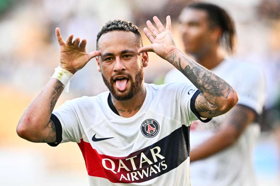 Neymar n'a disputé que quelques minutes en amical cet été.