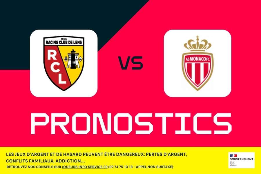 RC Lens - AS Monaco : Pronostics, meilleurs paris et cotes (Ligue 1)
