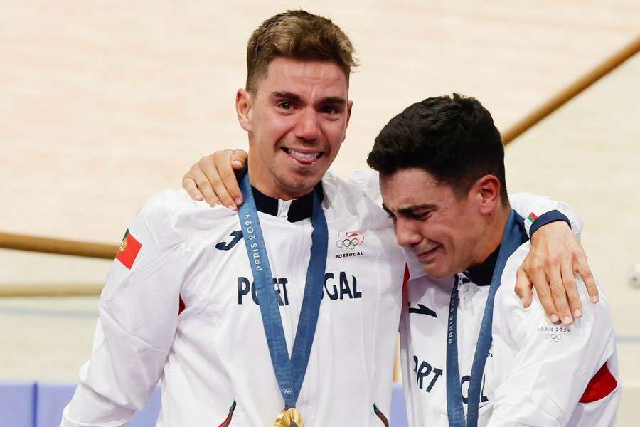 Rui Oliveira e Iúri Leitão conquistaram a medalha de ouro