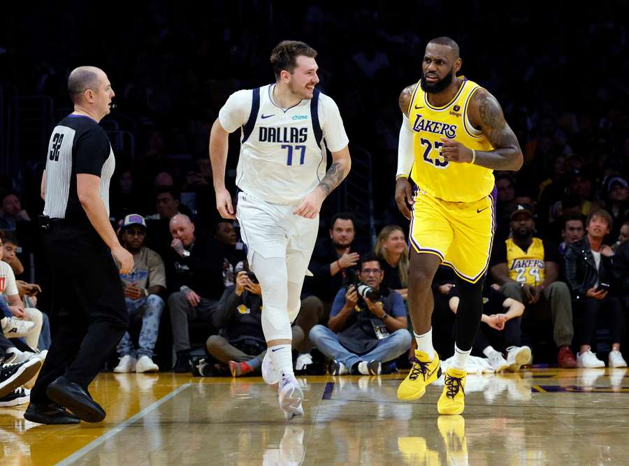Luka e LeBron agora jogarão lado a lado em Los Angeles Luka e LeBron agora jogarão lado a lado em Los Angeles
