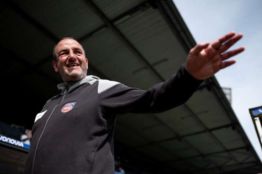 Frank Schmidt hat den 1. FC Heidenheim von der Oberliga in die Conference League geführt.