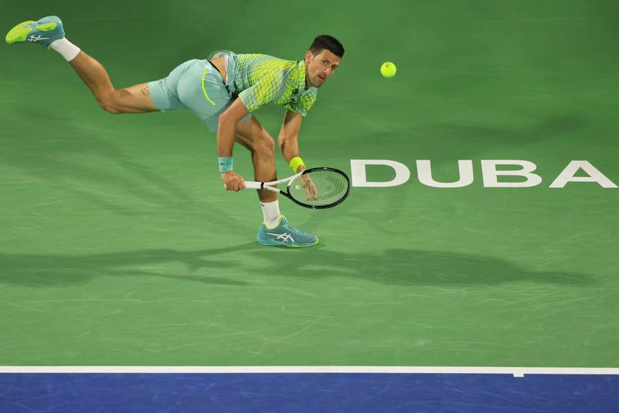 Djokovic perdió la final del torneo de Dubái