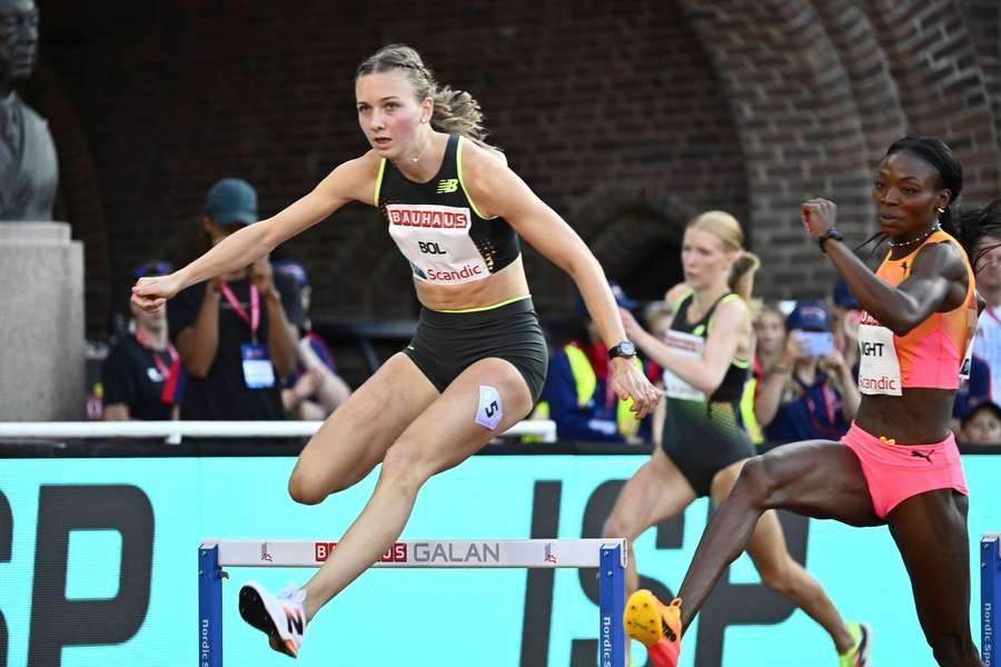 Femke Bol convence en Estocolmo en su regreso al 400 m vallas