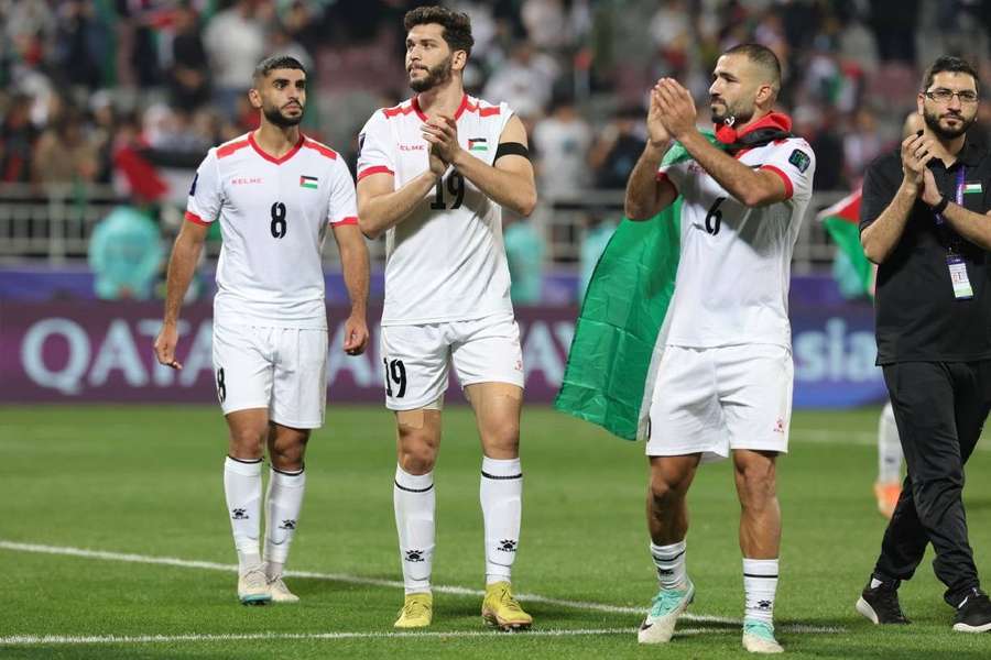 Palestina bereikte voor het eerst de laatste-16 van de Azië Cup