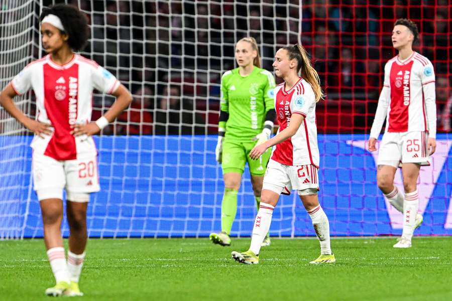 Verwarring bij de speelsters van Ajax