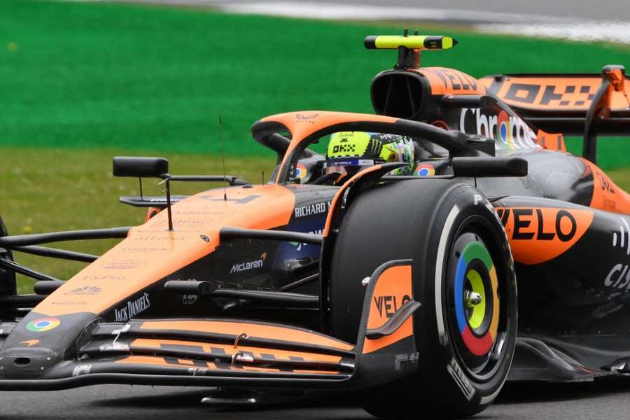 Lando Norris a encore pris le meilleur temps.