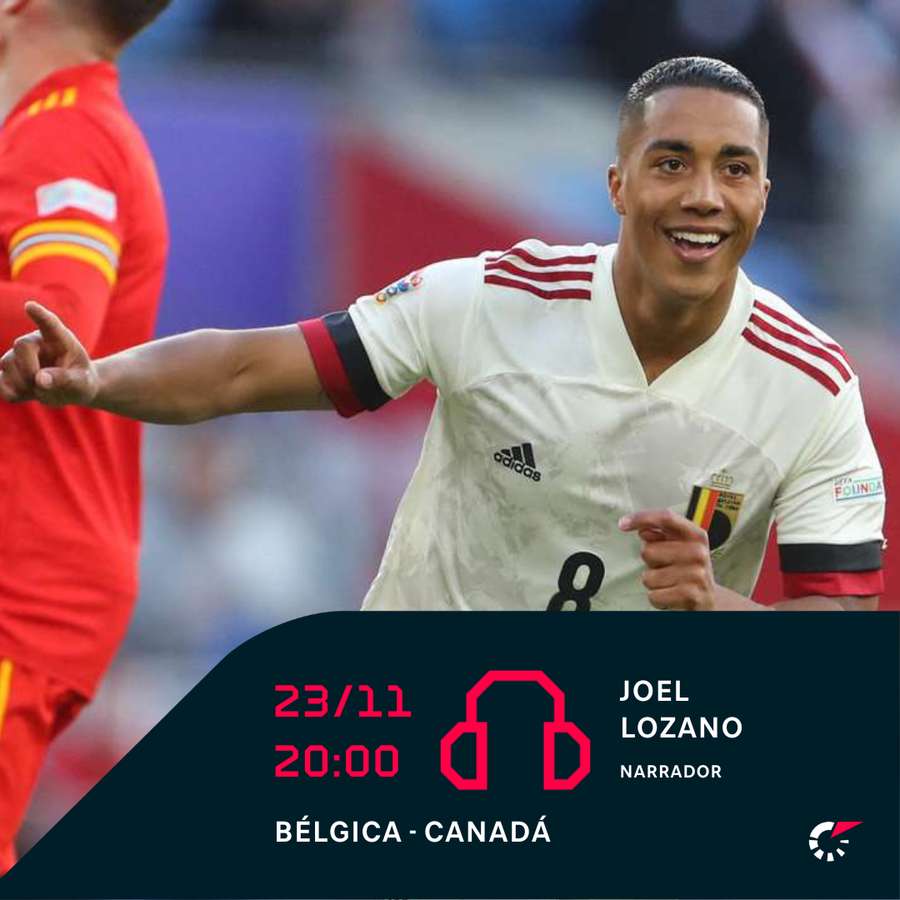 Audio comentario para el Bélgica Canadá