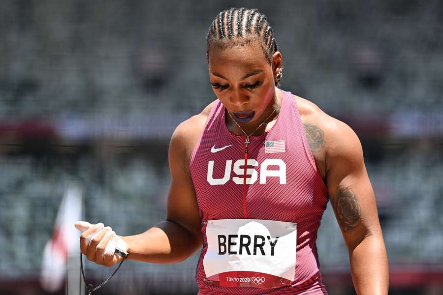 Gwen Berry poderá falhar os Jogos Olímpicos de Paris