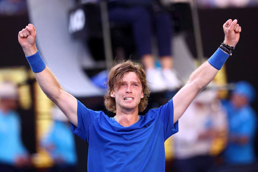 Rublev defeated Rune in an absolute classic in the fourth round