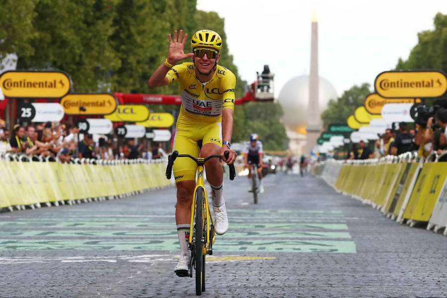 Tadej Pogacar gana su quinto Tour de Francia Tadej Pogacar gana su quinto Tour de Francia