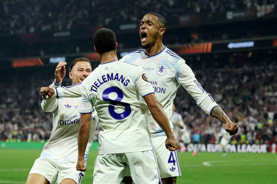 Ezri Konsa dedicates Europa League trophy to Aston Villa fans