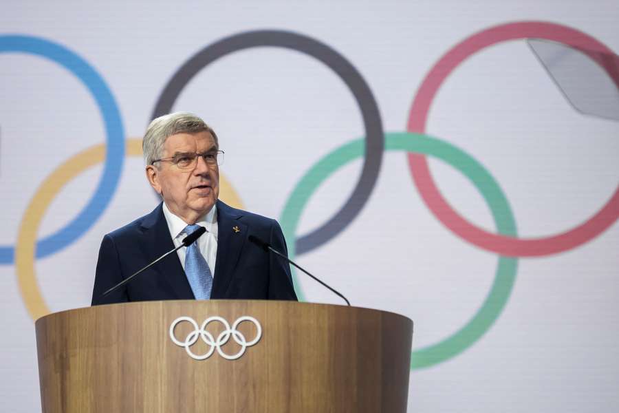 Thomas Bach na sua última grande aparição