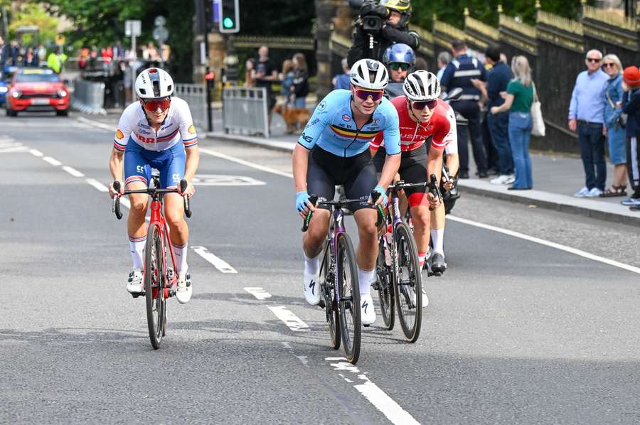 Lotte Kopecky pakte in Glasgow haar derde wereldtitel in zeven dagen