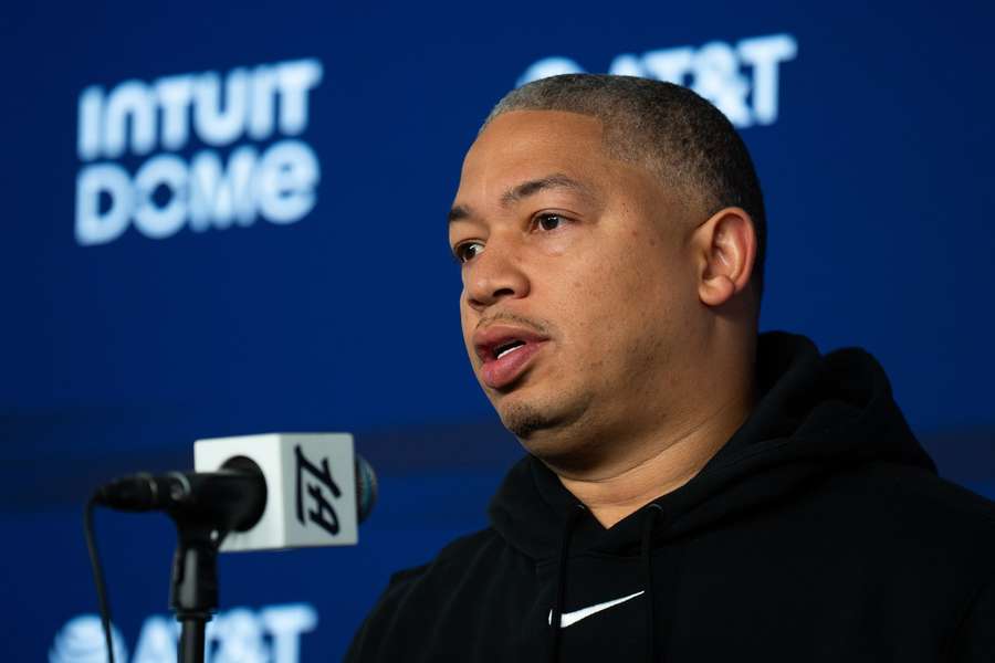Clippers head coach Ty Lue during media day