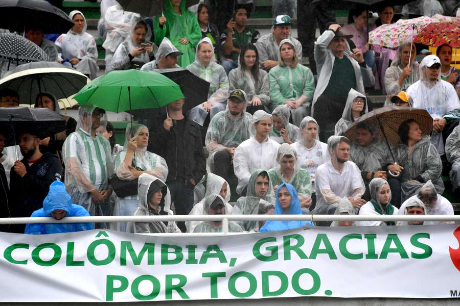 A Chapecoense está na Colômbia para disputar amistoso com o Atlético Nacional