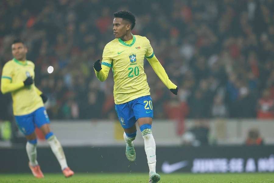 Estêvão tem crescido na seleção de Ancelotti