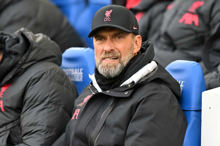 Der zerknirschte Jürgen Klopp beim 0:3 bei Brighton & Hove Albion. Jetzt müsse man sich "auf die Basics" fokussieren.