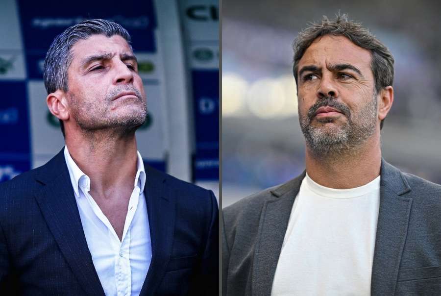 Pedro Emanuel e Artur Jorge se enfrentarão pela primeira vez como técnicos no futebol brasileiro